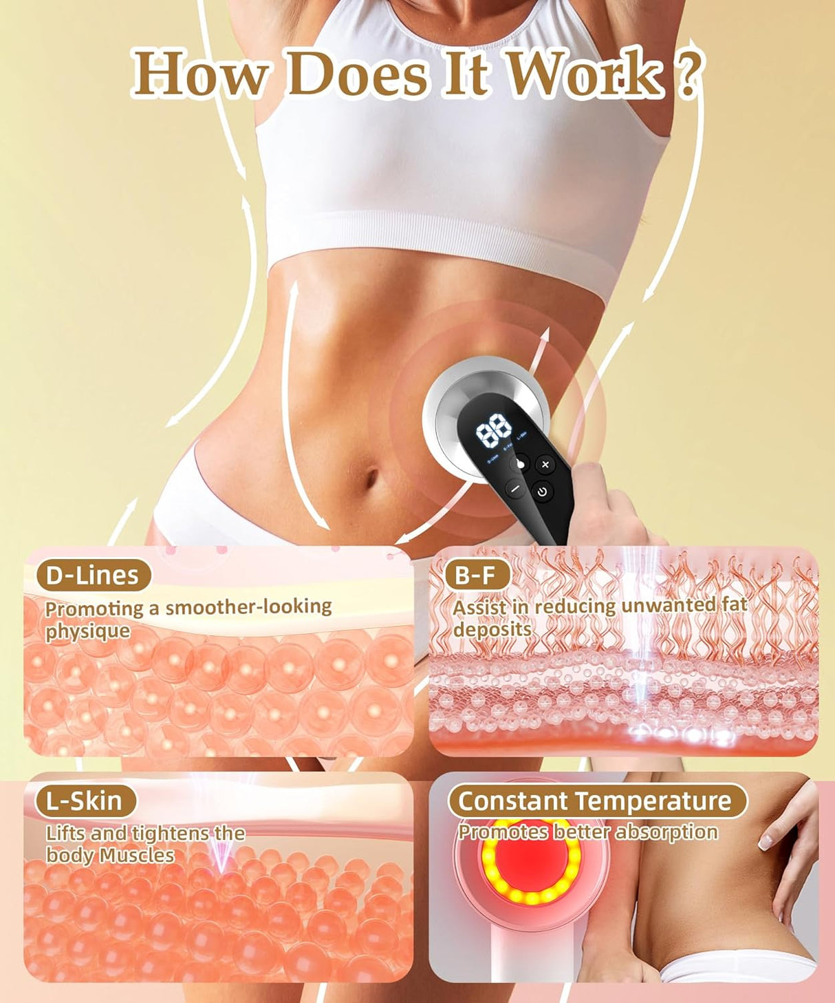 Electric Cellulite Body Sculpting Machine