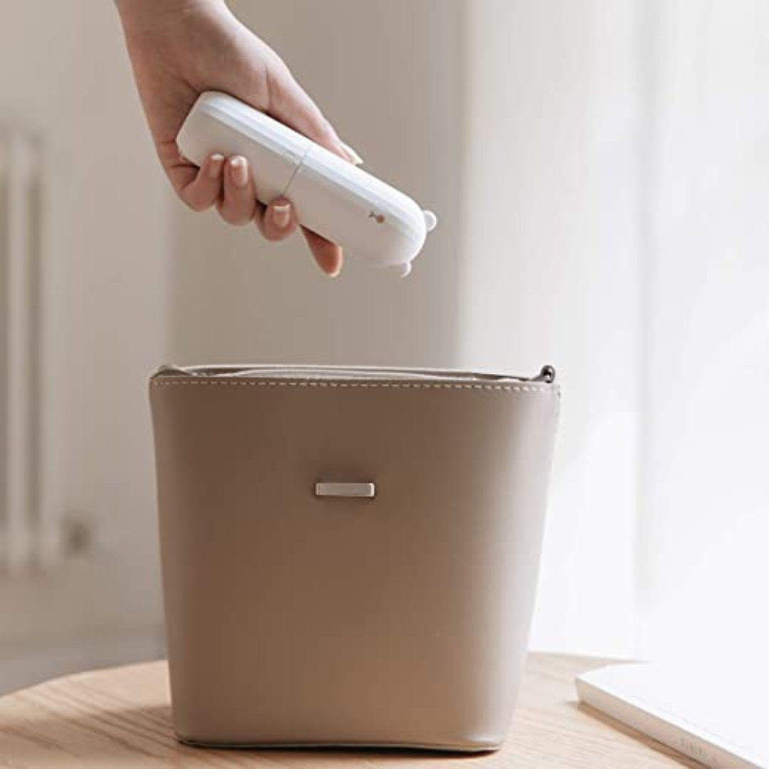 Handheld Portable Mini Fan USB Rechargeable White