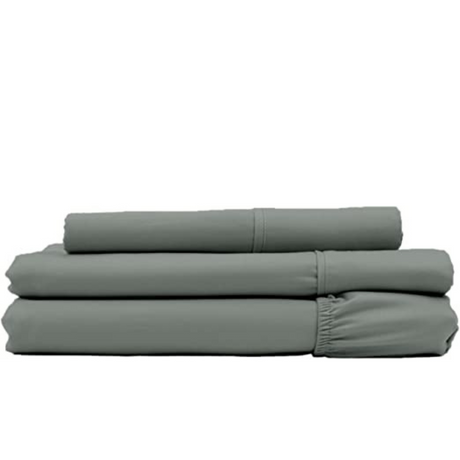 Cozcot 100% Cotton Sheet Set 3/4 Piece Set 300 Thread Count Sateen Weave