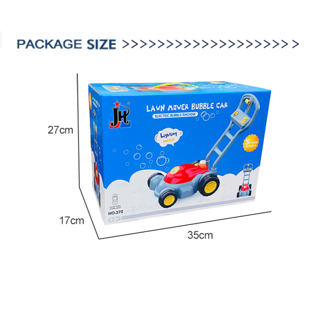 Lawn Mower Bubble Machine For Kids
