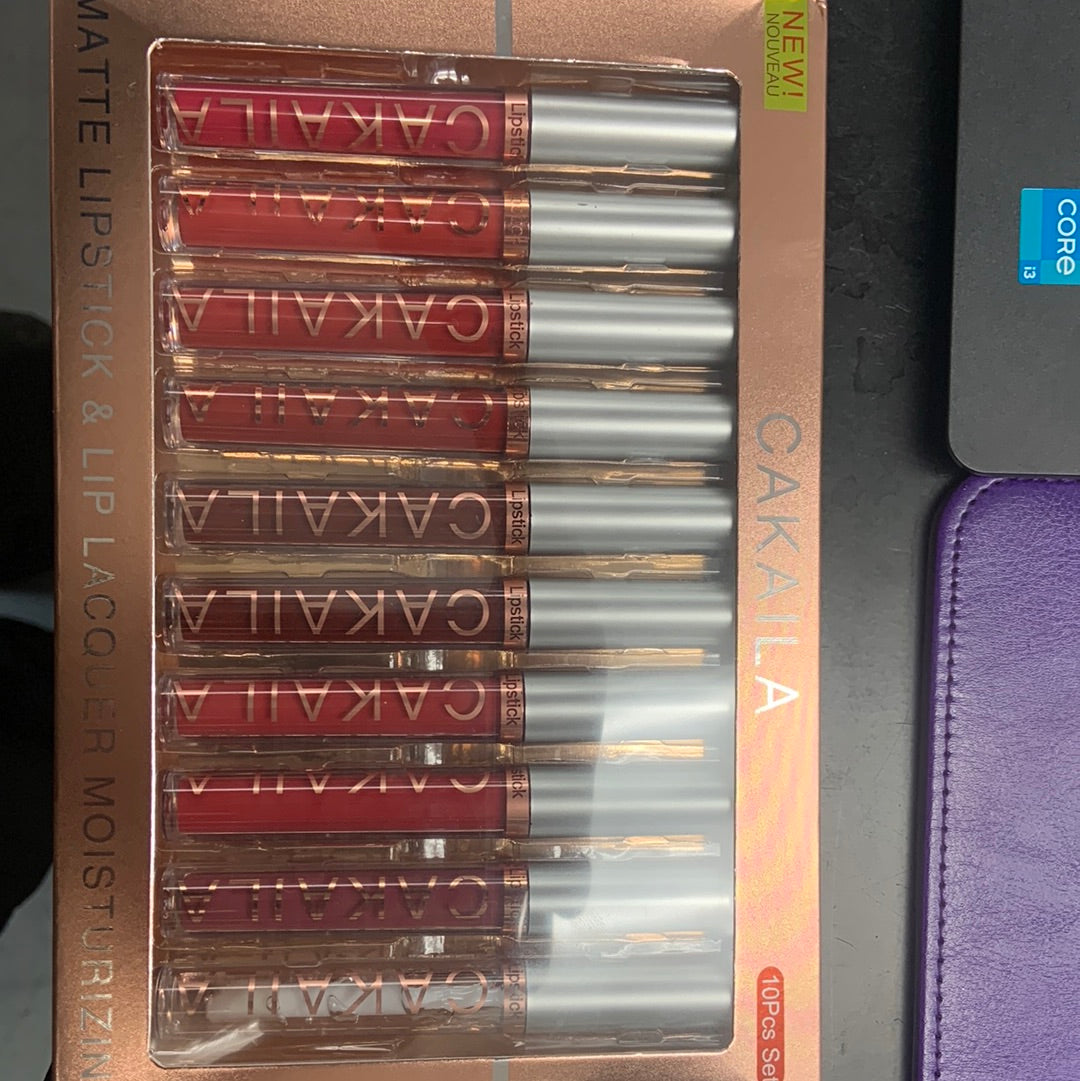 Cakaila 10 Piece Set Lip Gloss
