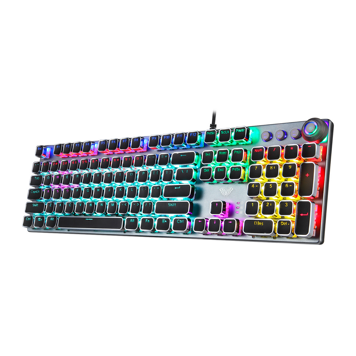 Aula F2088 Typewriter Style Mechanical Gaming Keyboard