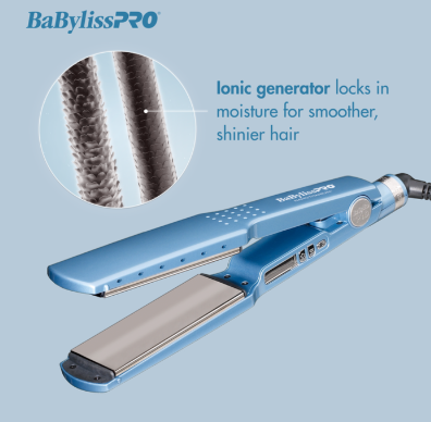 BabylissPRO Nano Titanium 1 3/4 inch Ionic Straightener