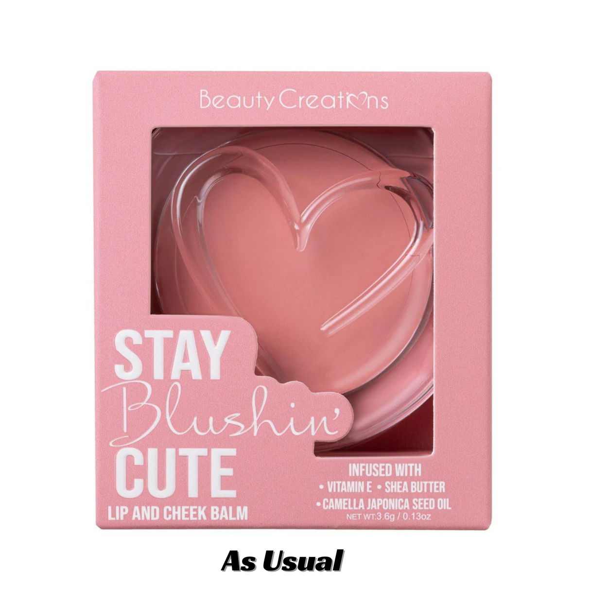 Beauty Creations Stay Blushing Cute Lip and Cheek Balm