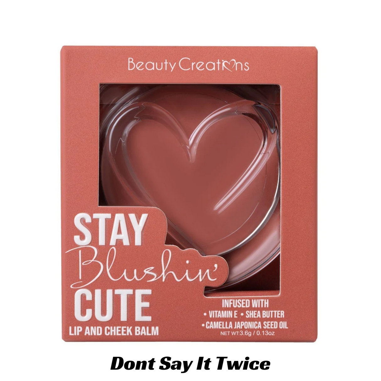 Beauty Creations Stay Blushing Cute Lip and Cheek Balm