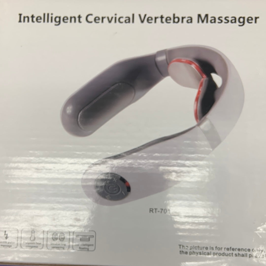 Intelligent Cervical Vertebra Massager With Pad (Neck Massager)