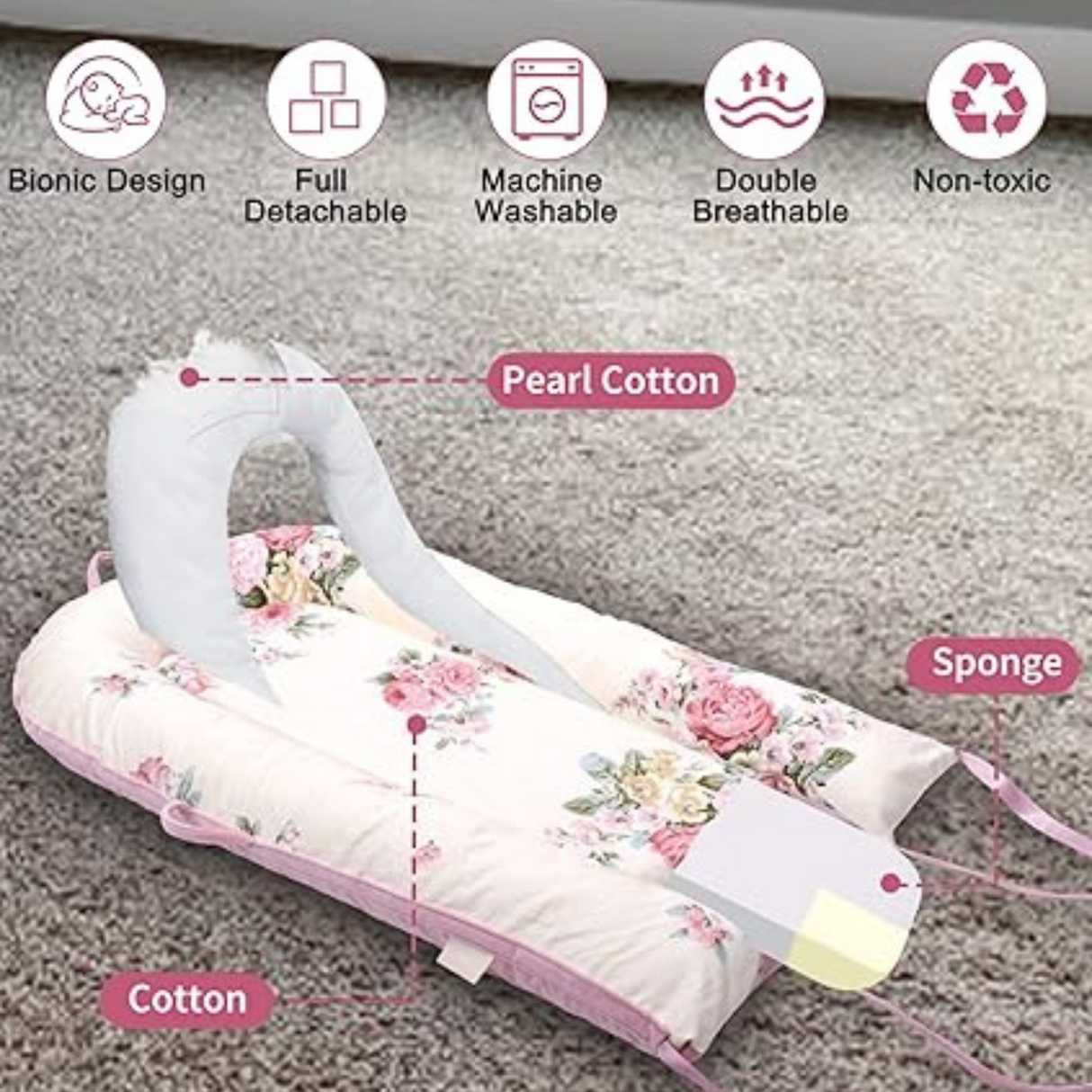 Dora Momoko Baby Lounger