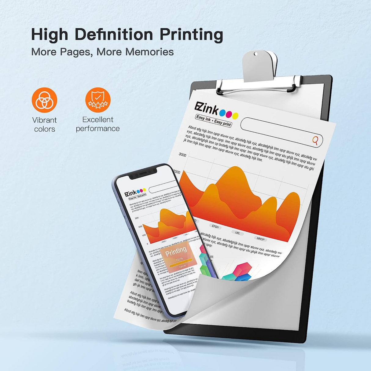 EZ Ink TM Remanufactured Ink Cartridges Replacement for Epson