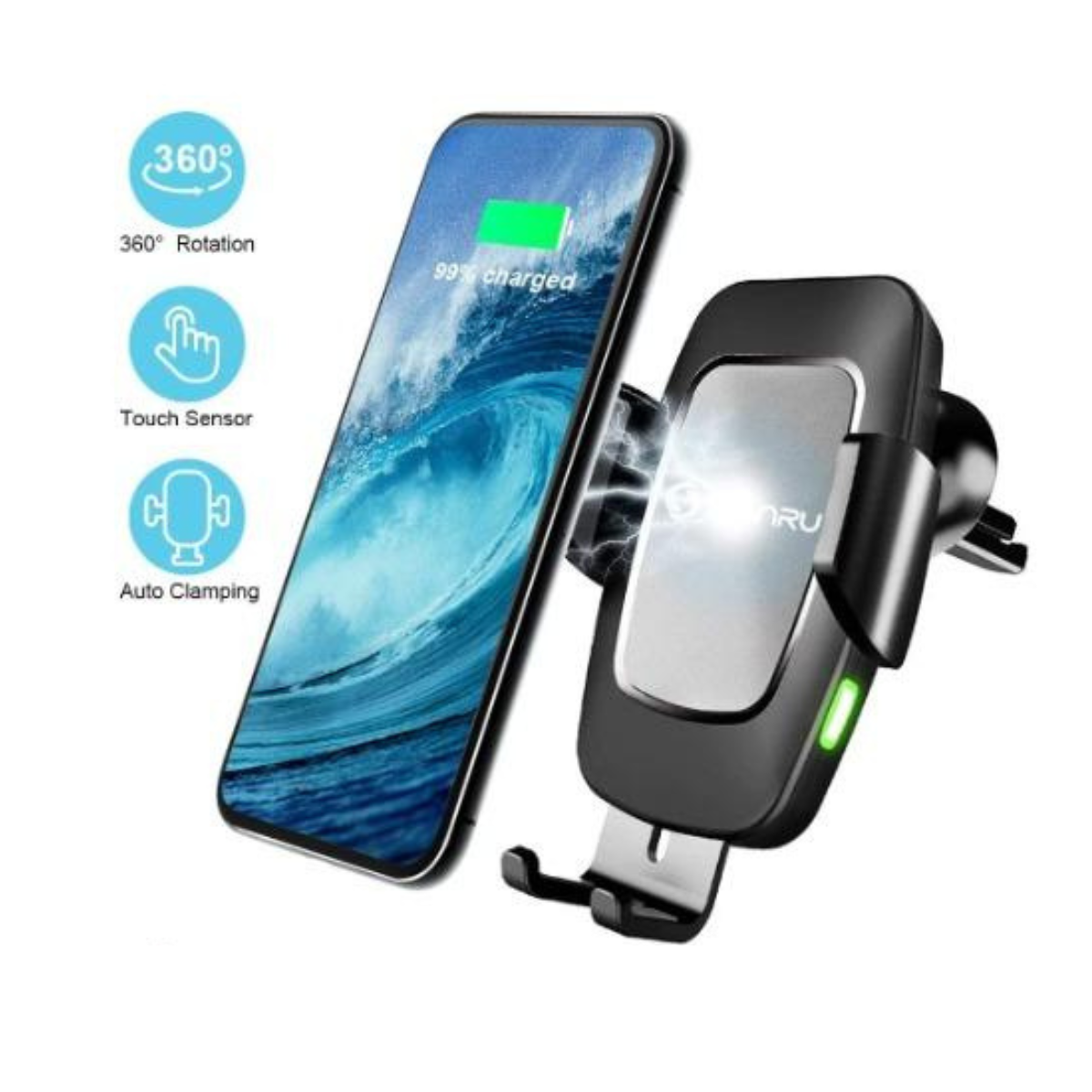 Fast Automatic Induction Wireless Car Charger