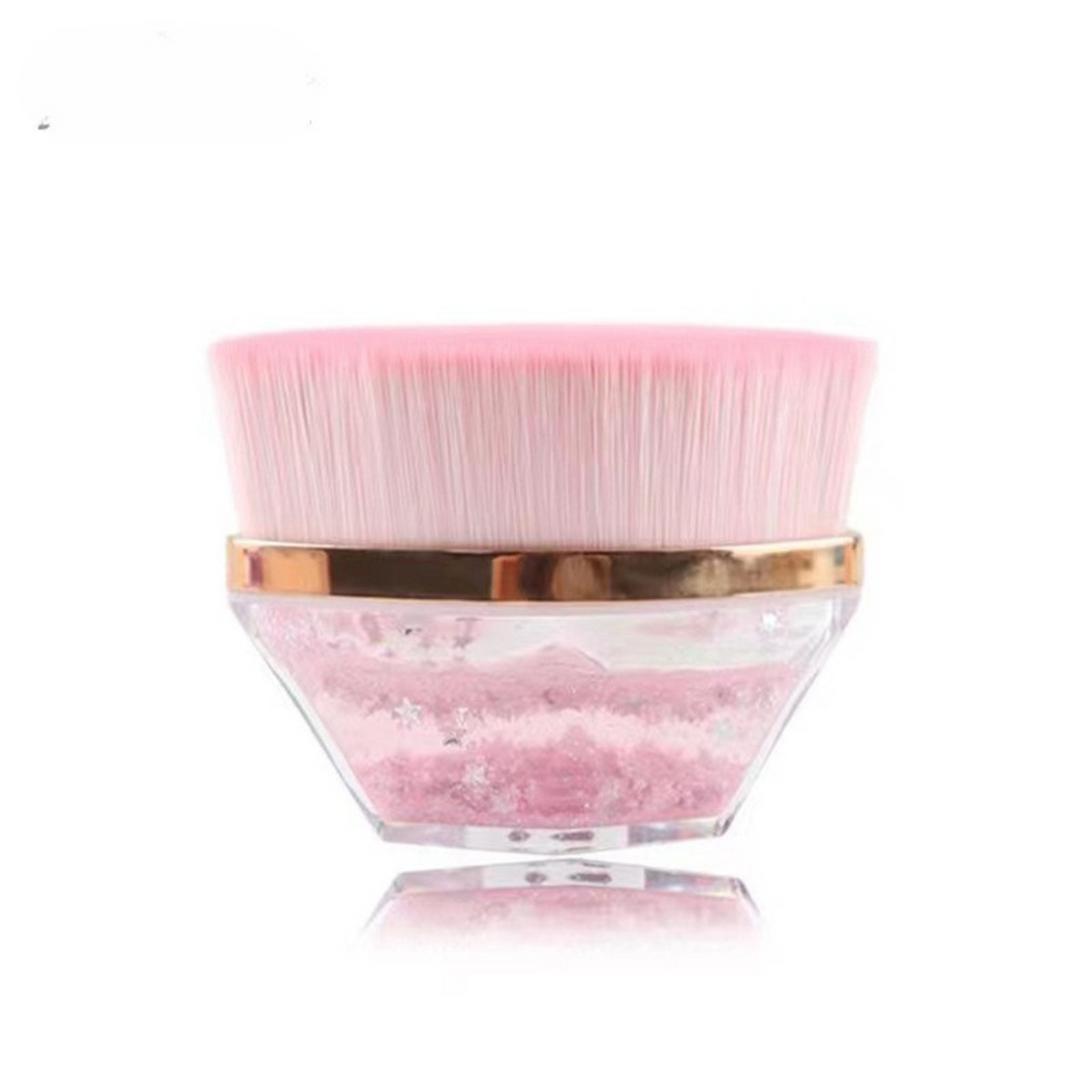 Flat Top Liquid Quicksand Handle Foundation Brush