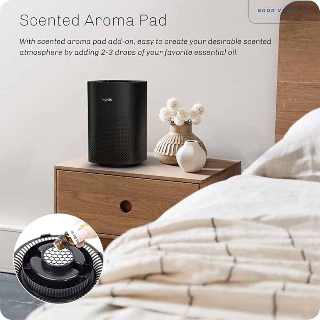 Hynik Alviera Air Purifier with H13 True HEPA Filter 24db Filtration System