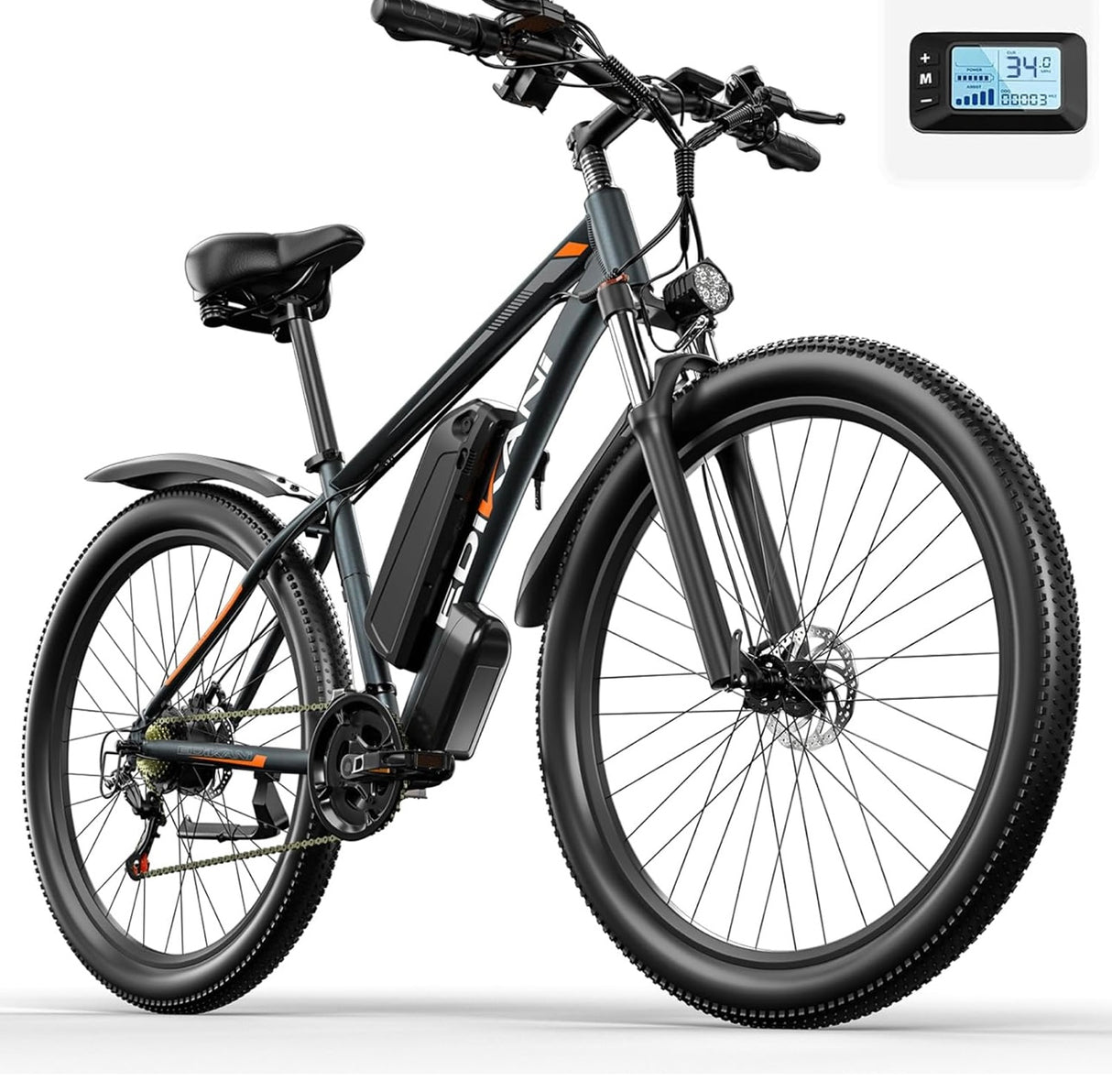 EDIKANI Electric Bike for Adults 29 inch Ebike with Peak 1500W Brushless Motor