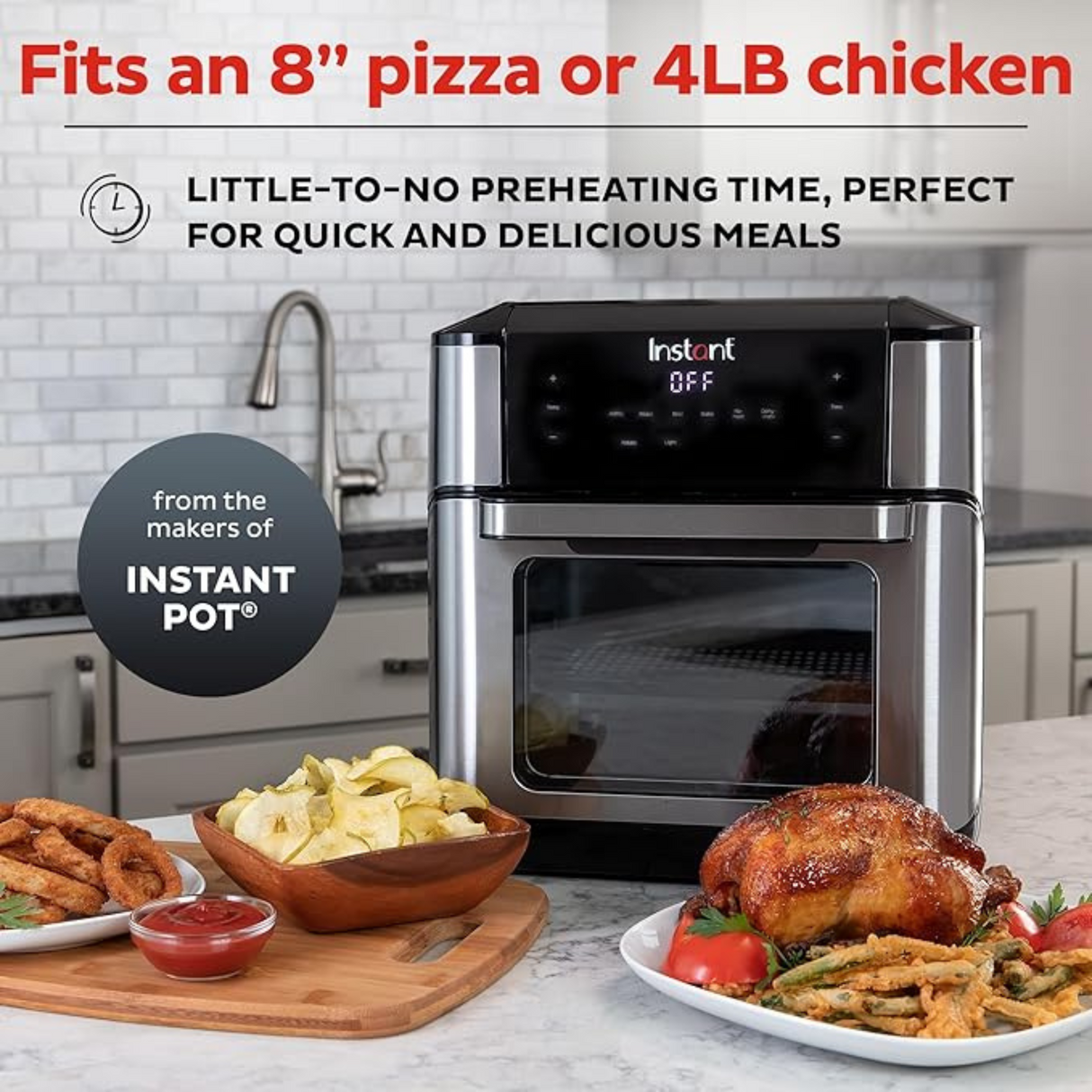 Instant Vortex Plus 7-in-1 Multi-Use Air Fryer Oven 10QT
