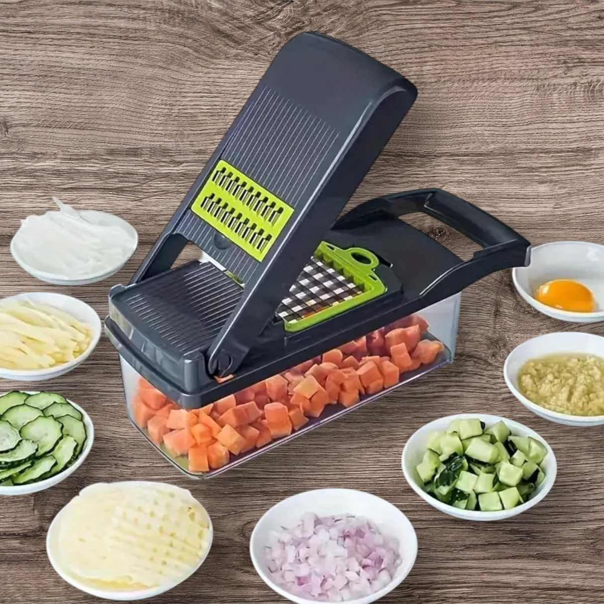 Kitchen Ideas 16 Pieces Veggie Slicer