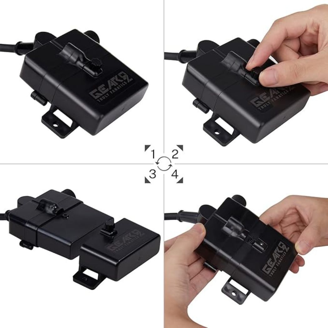 LED Rechargeable Hunting Headlamp with Camo Hat