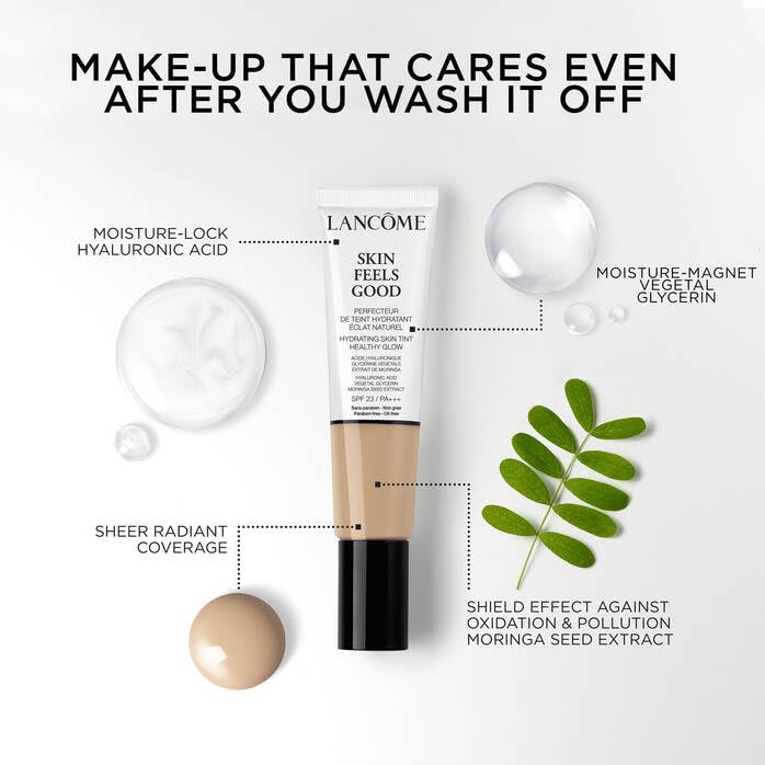Lancome Skin Feels Good Hydrating Tinted Moisturizer with SPF 23 - Nude Vanilla