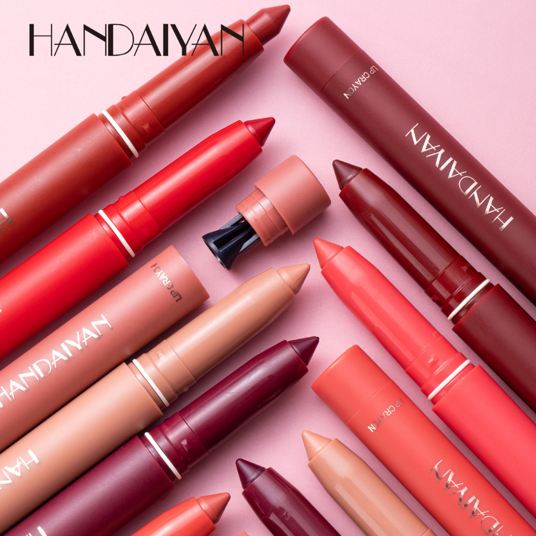 Handaiyan Matte Lip Crayon 12 Colors Pack