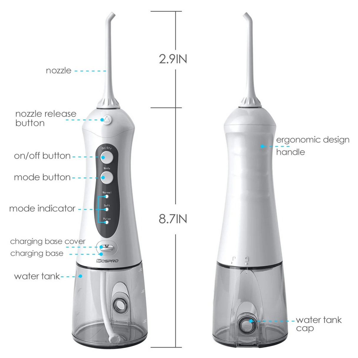 MoSpro Portable Oral Irrigator