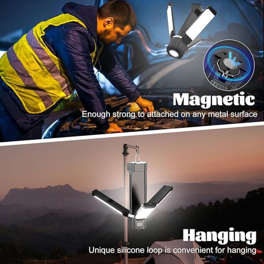 Multifunctional USB Rechargeable Flood Light