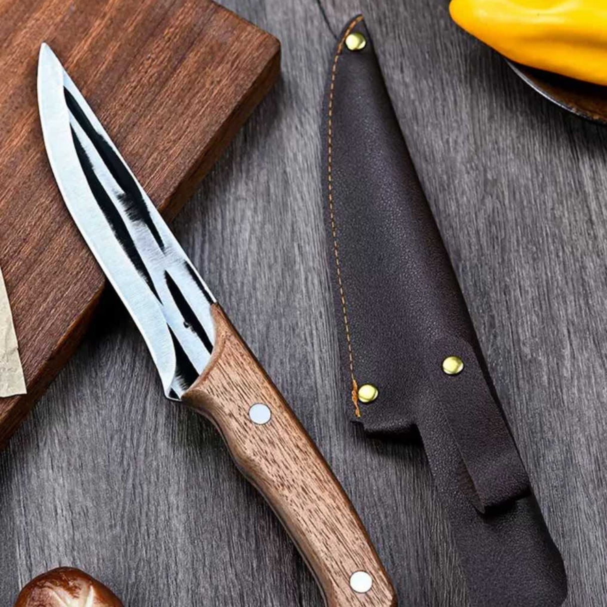 Pocket Japanese Boning Knife with Case