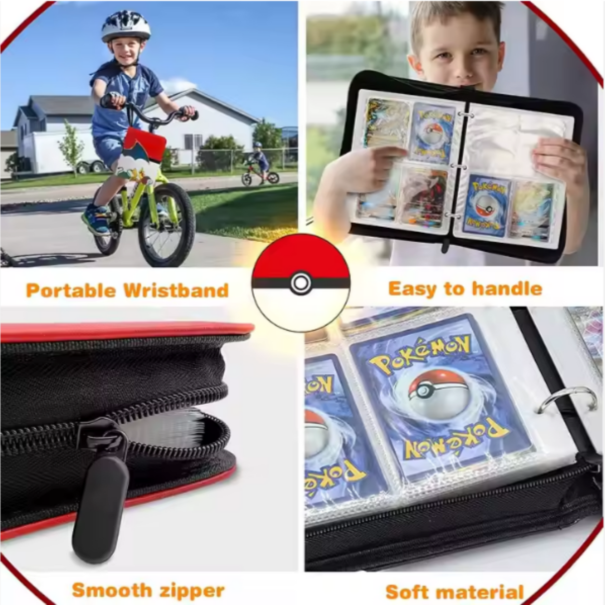 Pokemon 4-Pocket Trading Card Binder