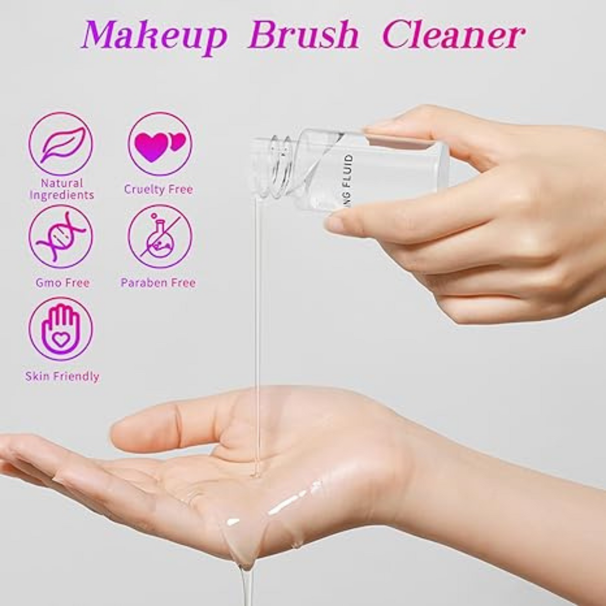 Portable Electric Makeup Brush Cleaner Machine