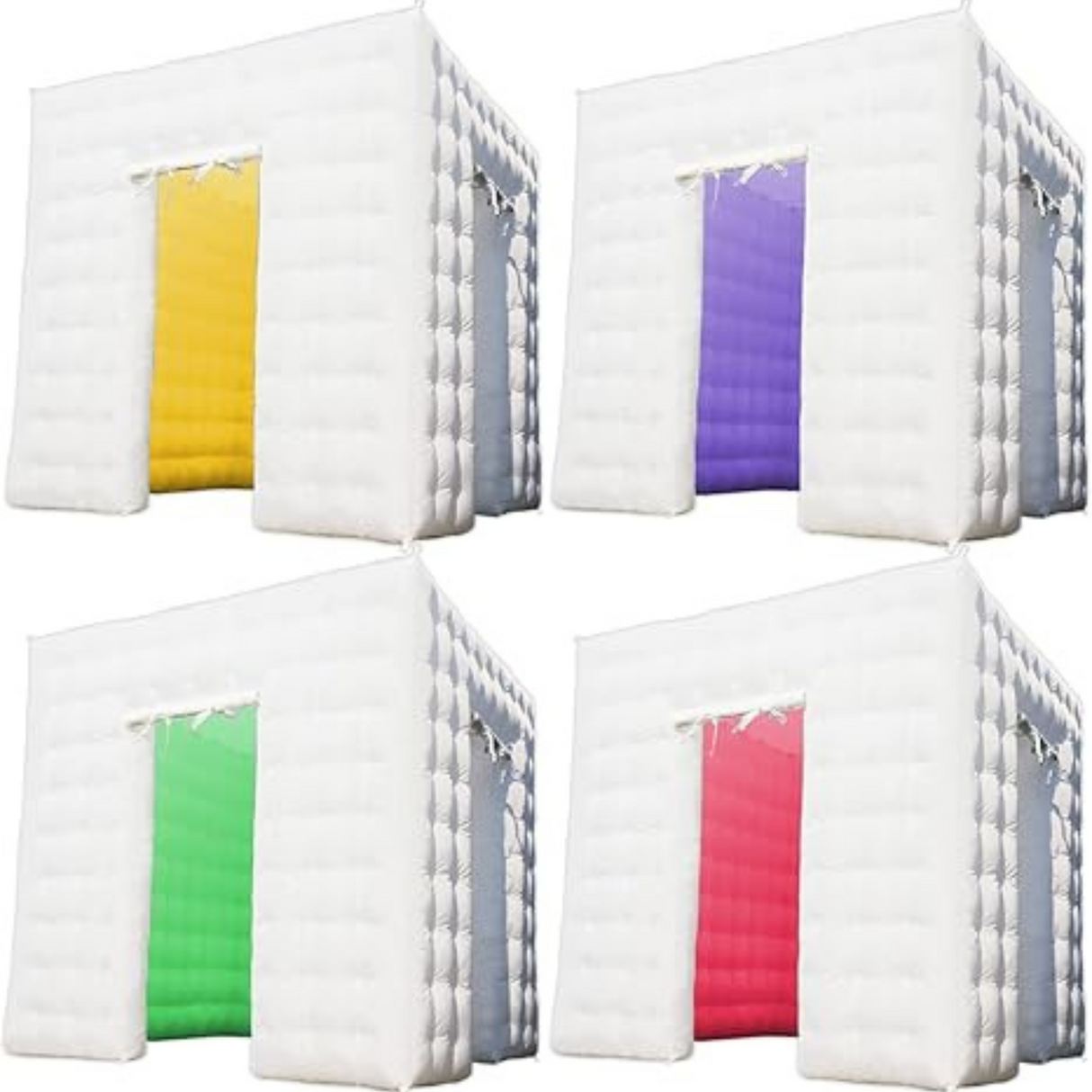 Portable Inflatable LED Photo Booth Tent with Air Blower