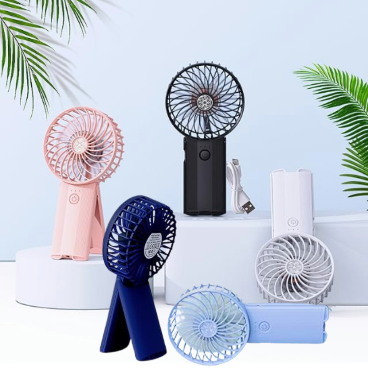 Portable Rechargeable Handheld Fan
