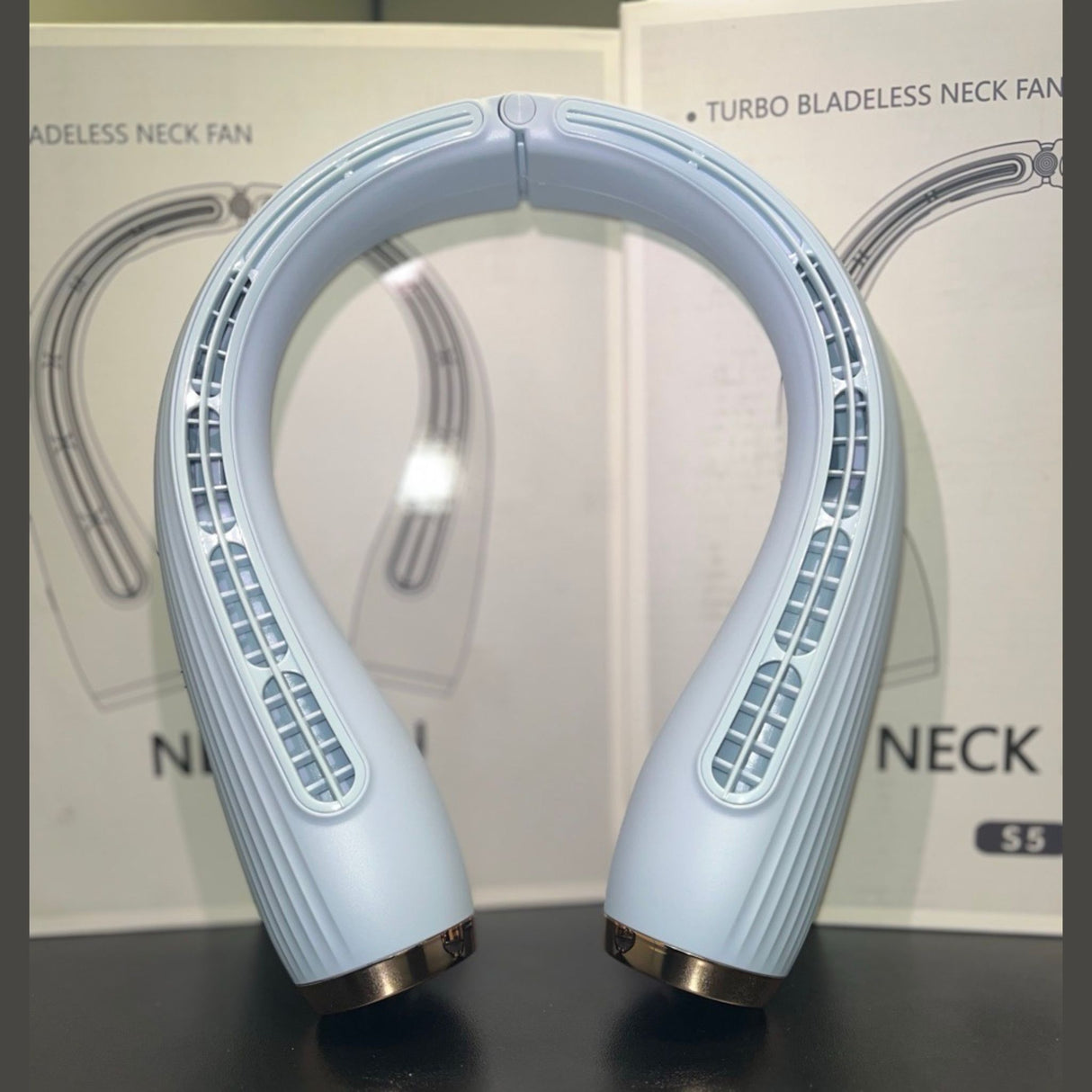 S5 Turbo Bladeless Portable Neck Fan