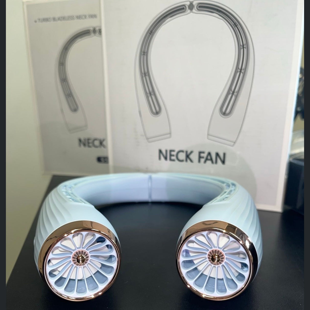 S5 Turbo Bladeless Portable Neck Fan