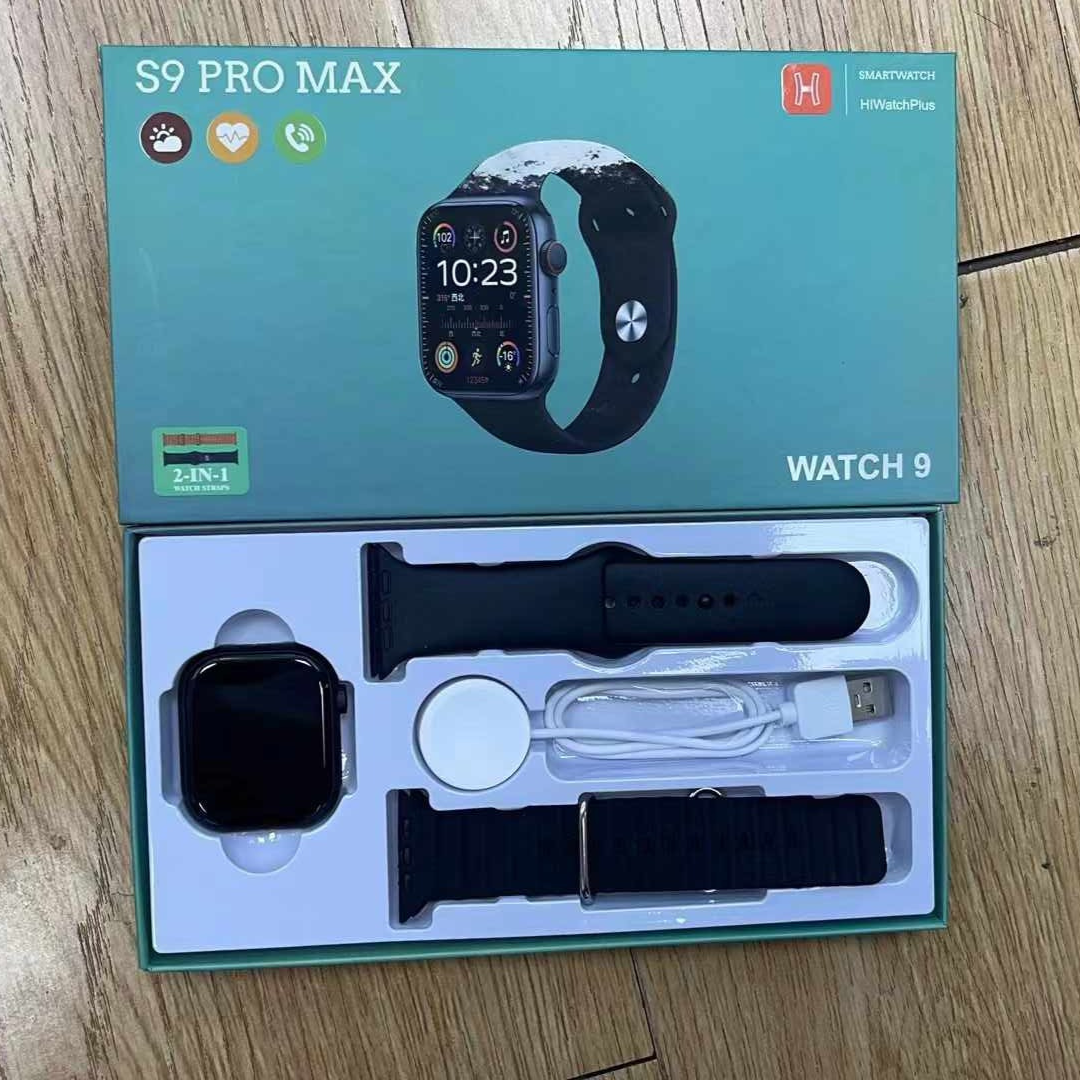 S9 Pro Max Smart Watch 9 Dual Strap With Full HD Clear View Display