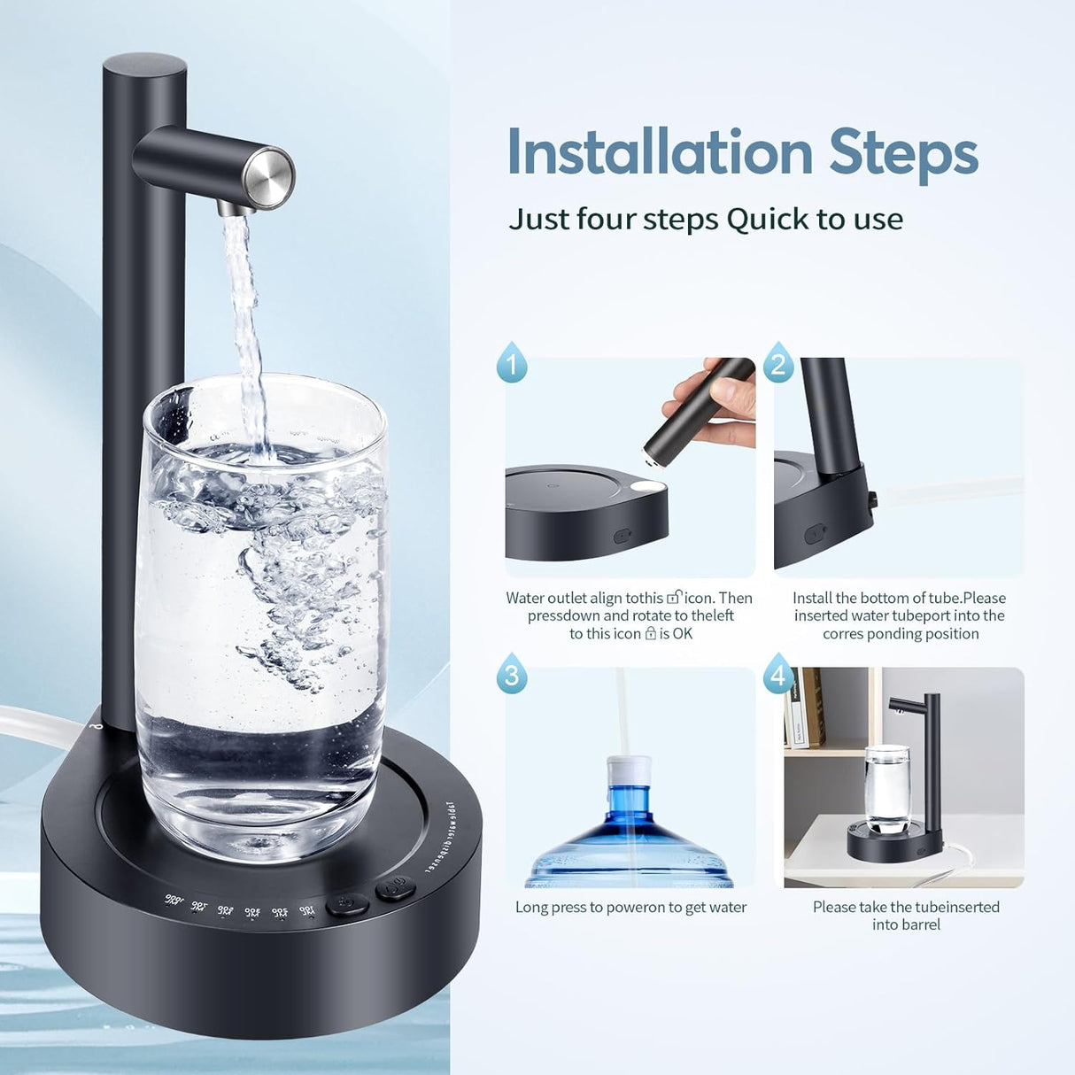 Smart Desktop Water Dispenser