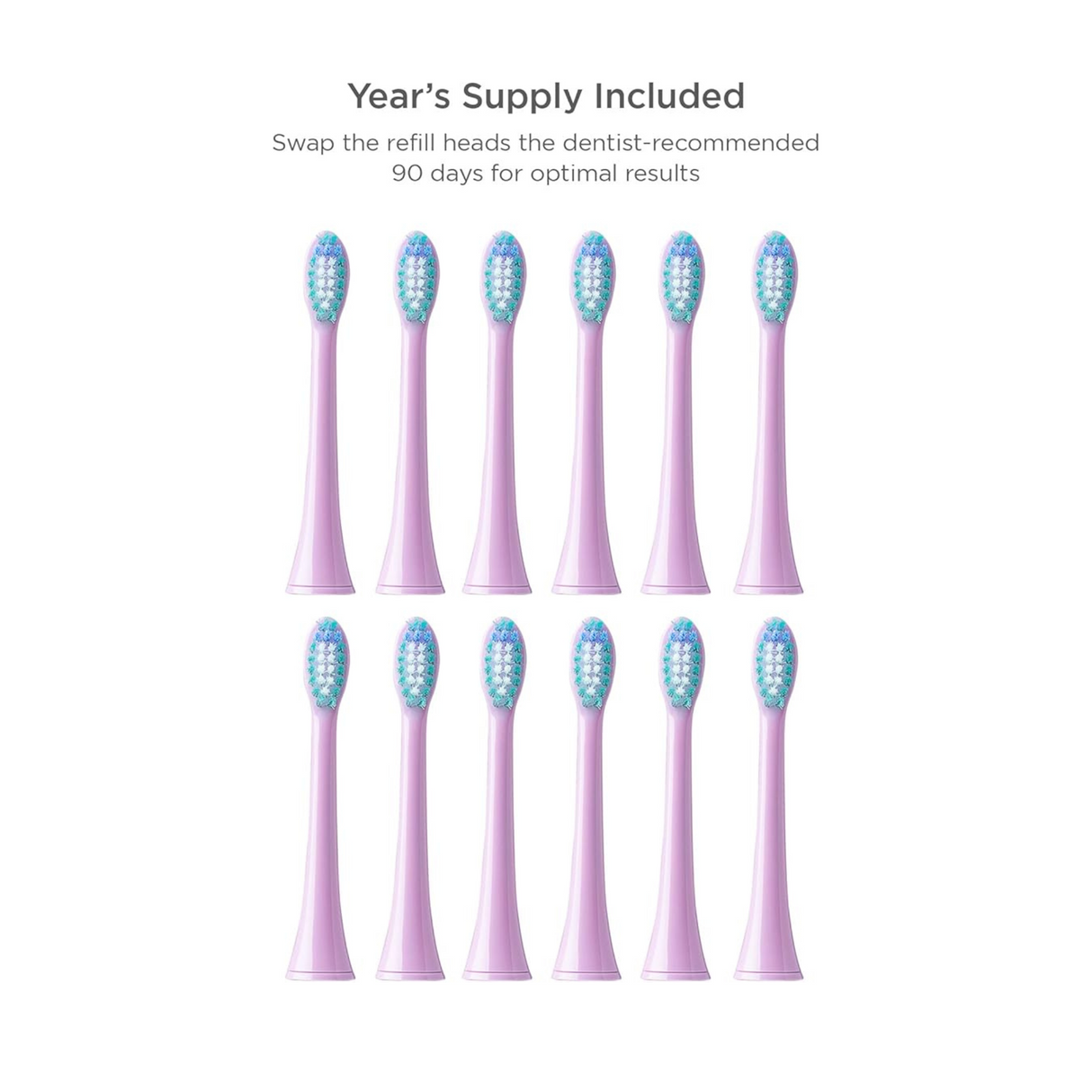 Soniclean Pro 4800 Rechargeable Toothbrush with 12 Brush Heads