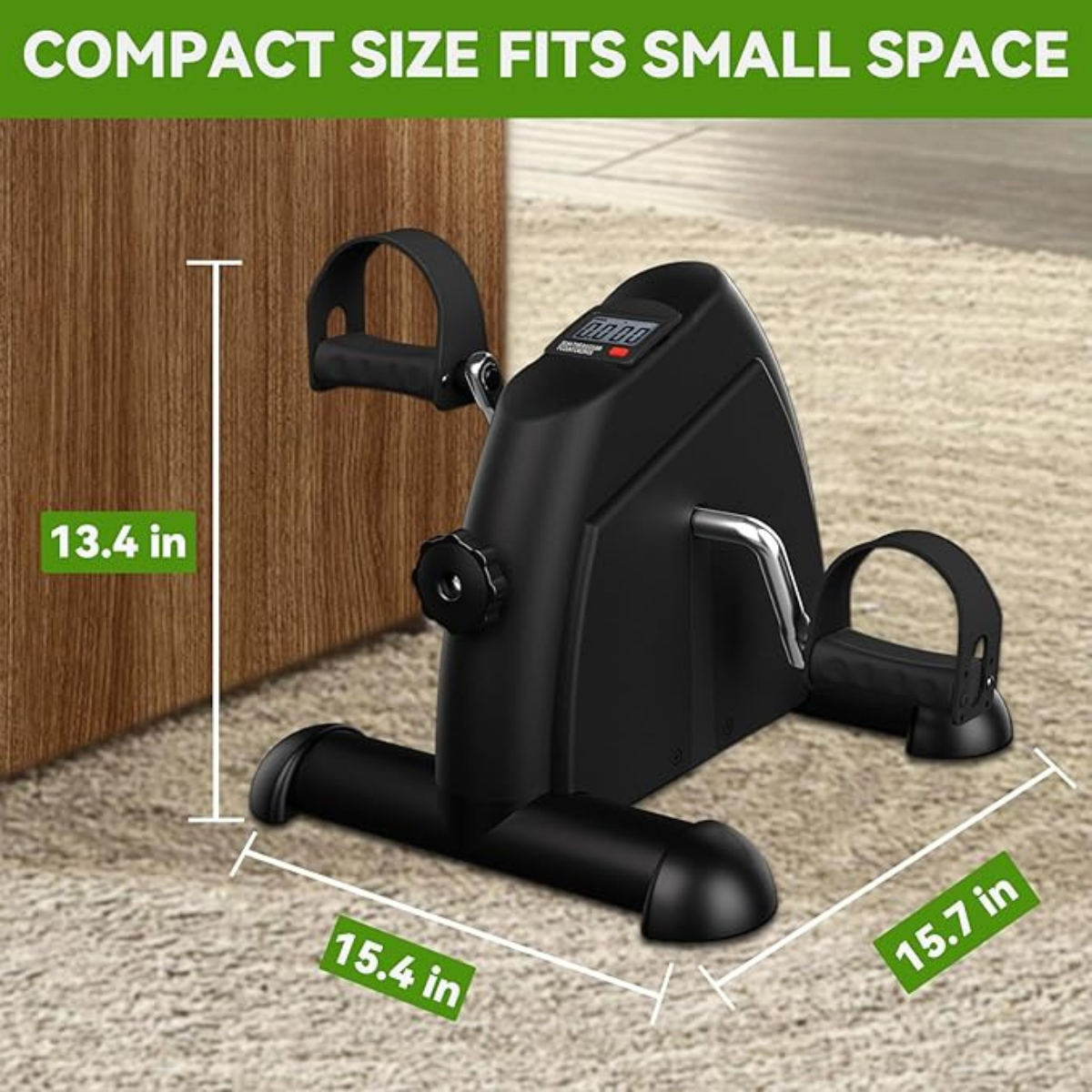 Sportneer Under Desk Mini Bike Pedal Exerciser with LCD Display