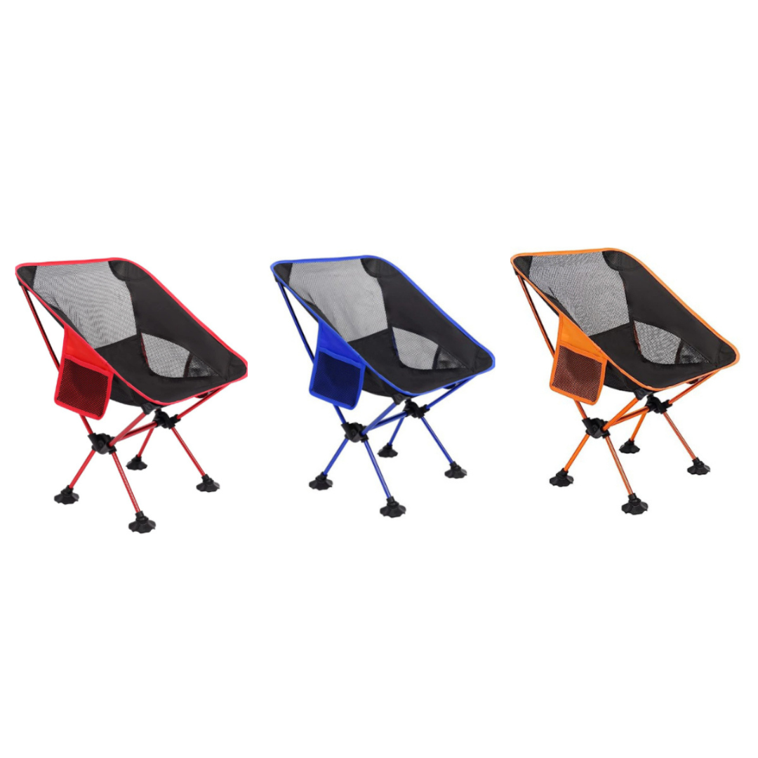 Backpack Camping Chairs for Adults, Folding Portable Camp Gear Outdoor Chairs
