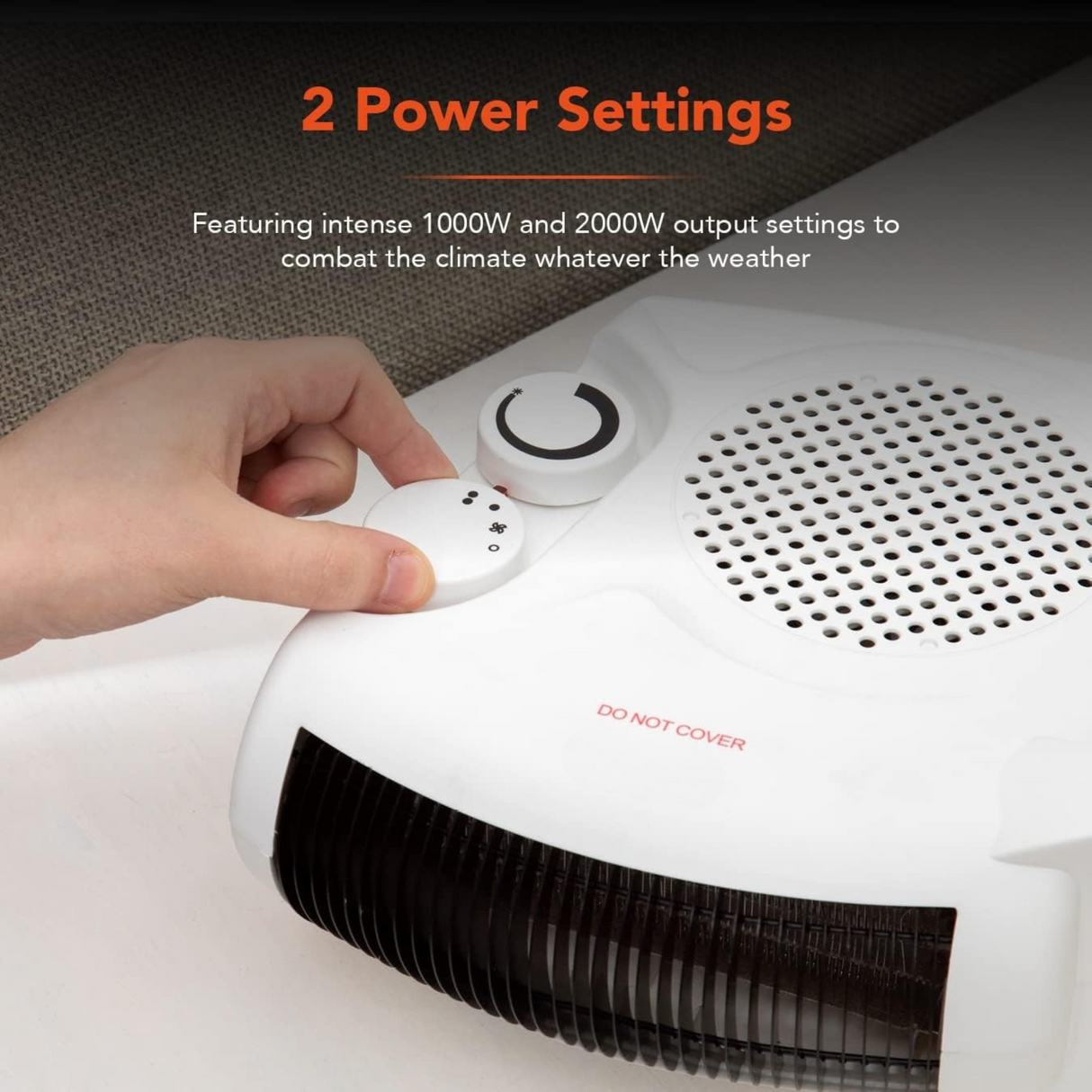 Vovguu Small Space Heater with Thermostat