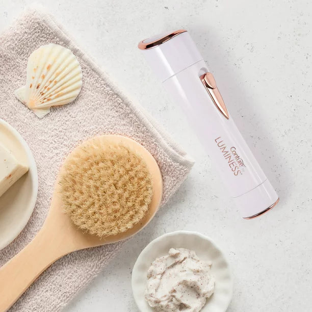 Luminess Kinetic Smooth Hair Remover and Skin Refining Polisher Night Sky Cloud