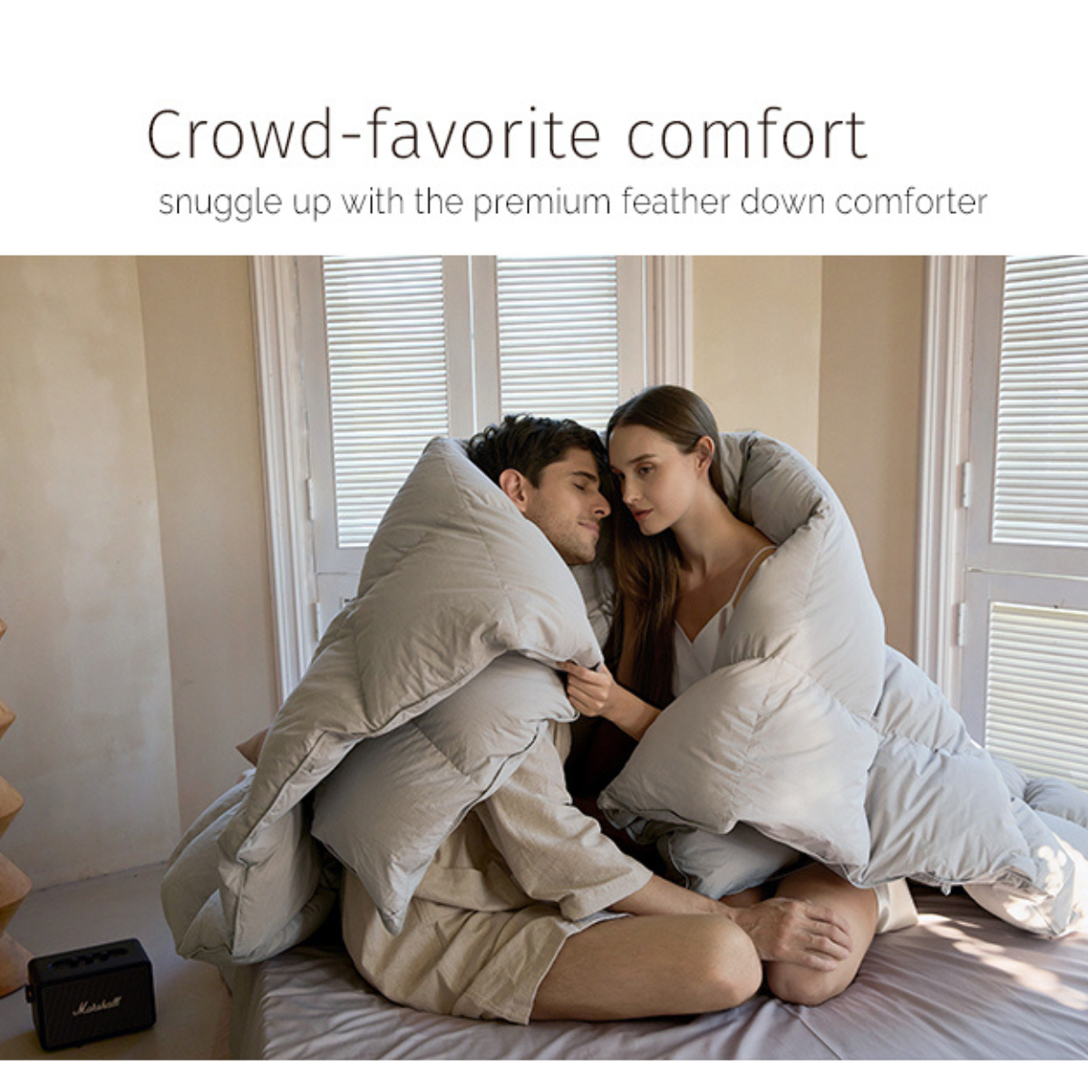 Airluck Hotel Collection Feather Down Comforter