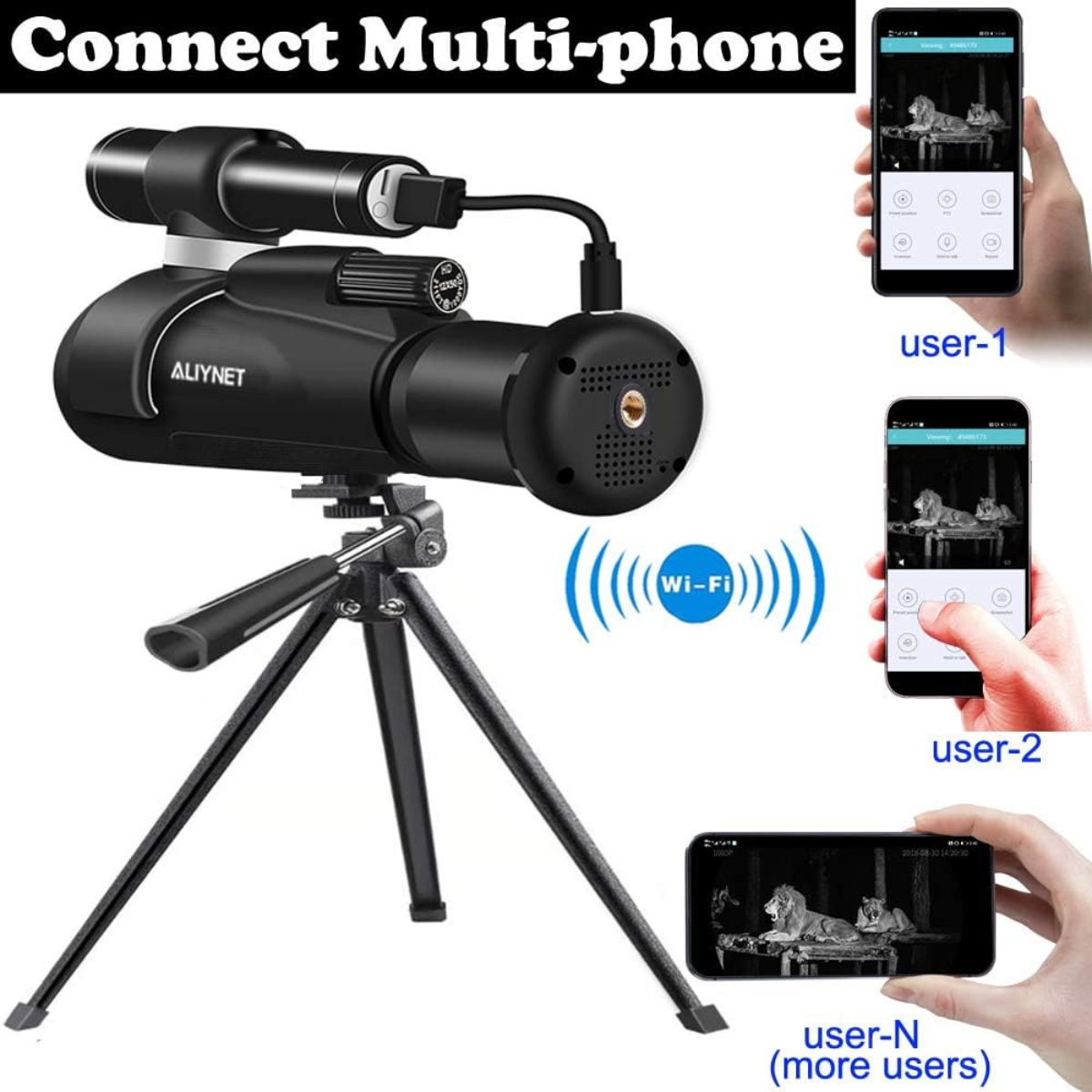 Aliynet Infrared Night Vision Monocular