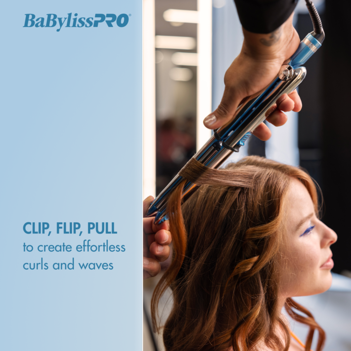BabylissPRO Nano Titanium Prima 3000 Ionic Styling Iron
