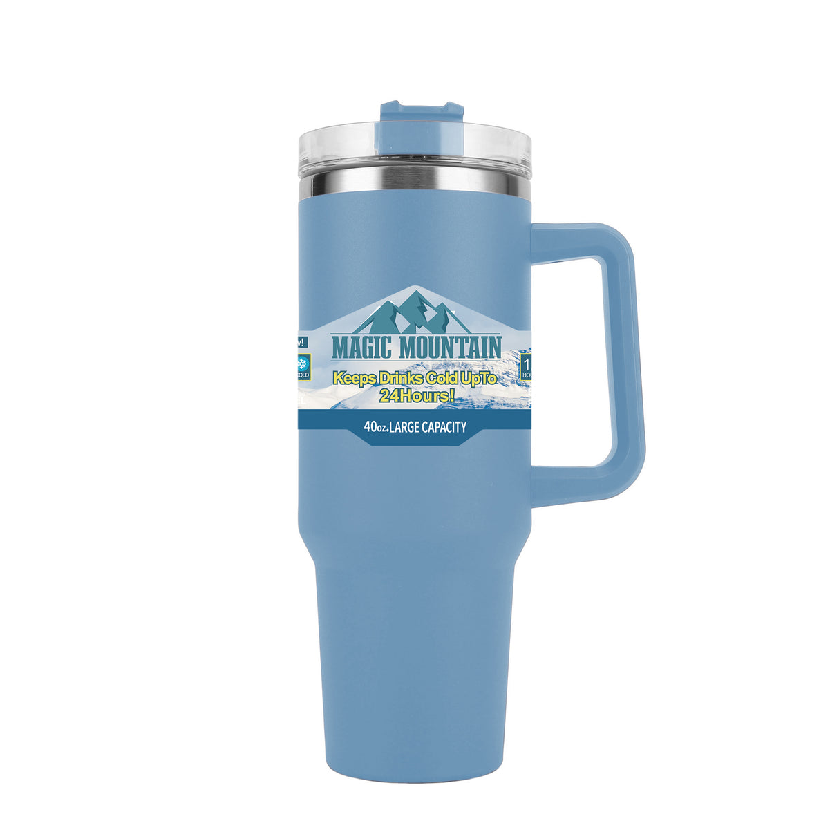 40 OZ Magic Mountain Stainless Steel Tumbler