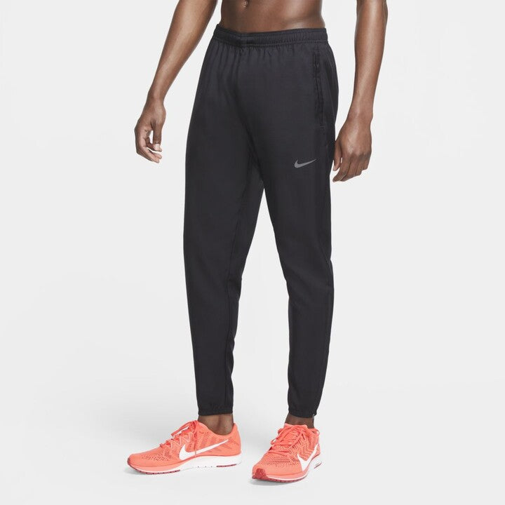 Nike Essential Woven Pant Mens Black Running Sweatpants - XL