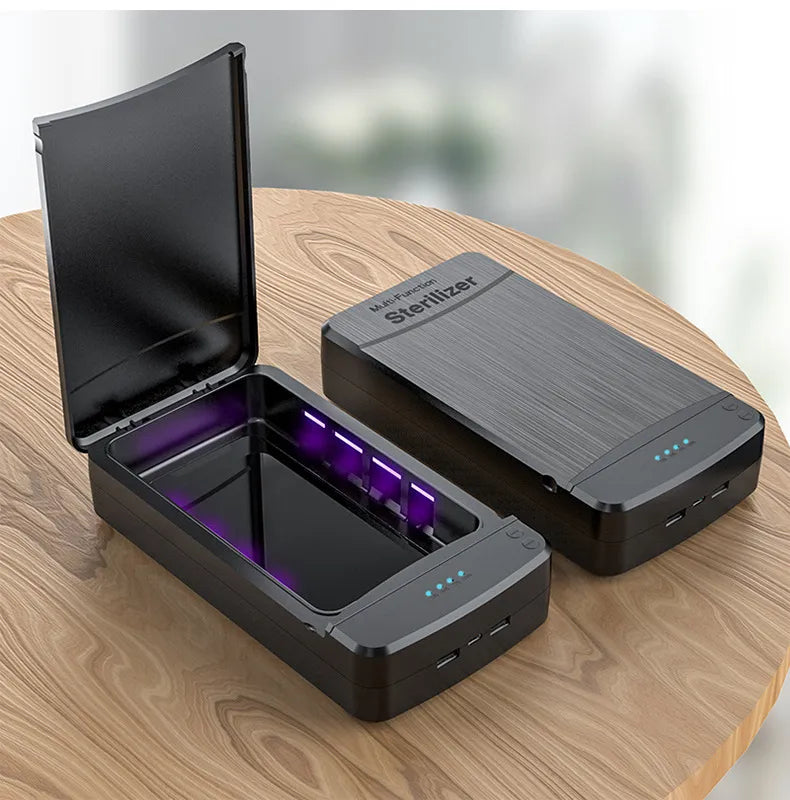 Nail Tool Sterilizer with Blue Light