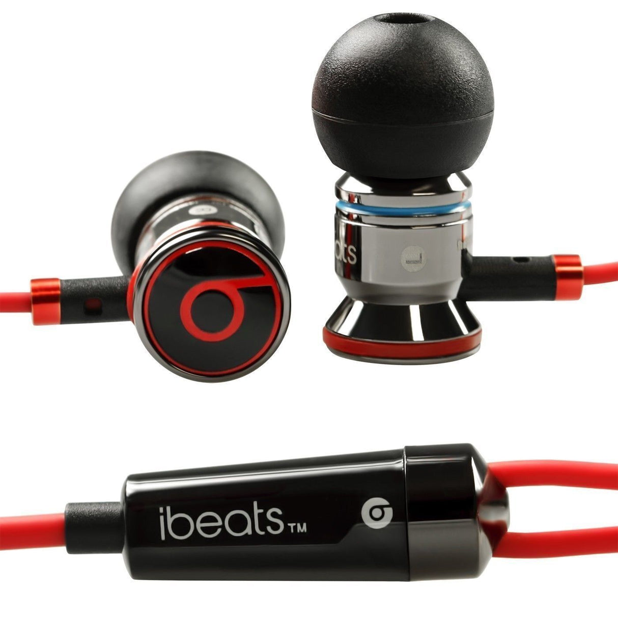 Monster Beats By Dr Dre Ibeats Earphones Black