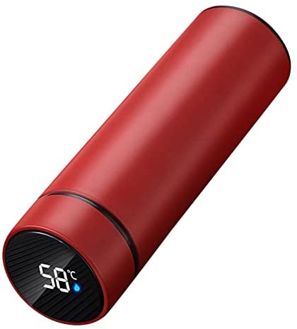 Stainless Steel Double Wall Insulation Tumbler With Smart LED Temperature Display