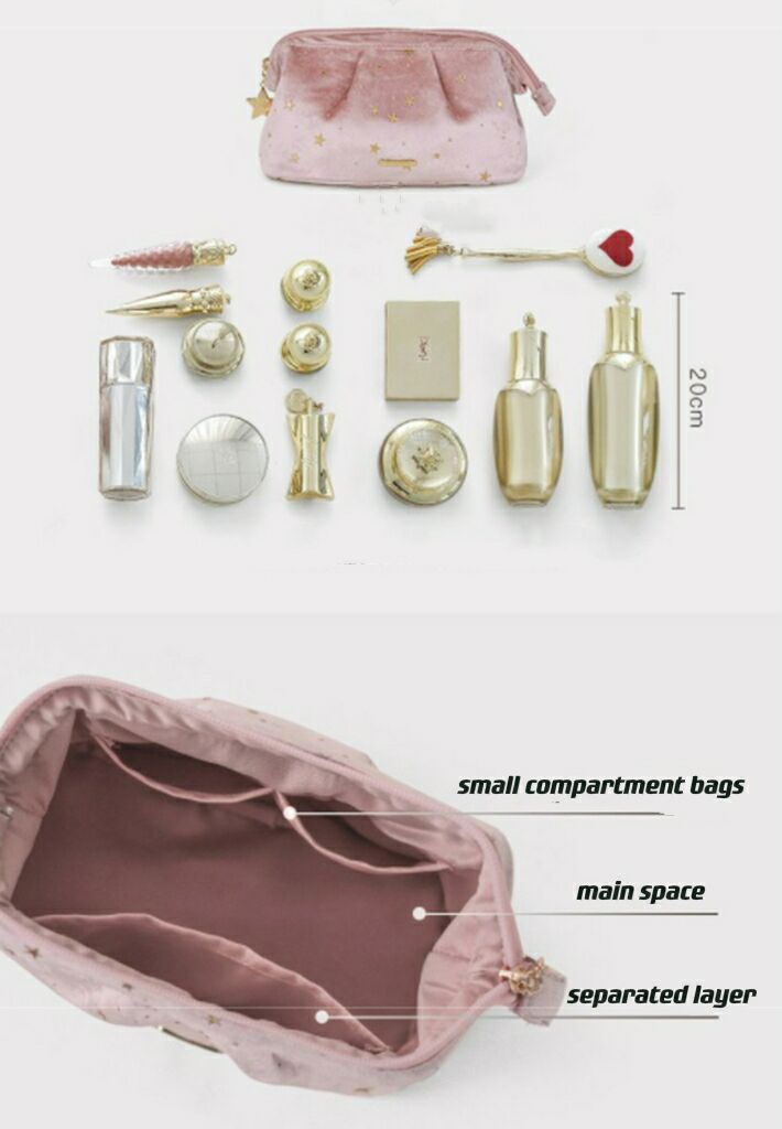 Large-capacity Storage & Velvet Carry-on Bag