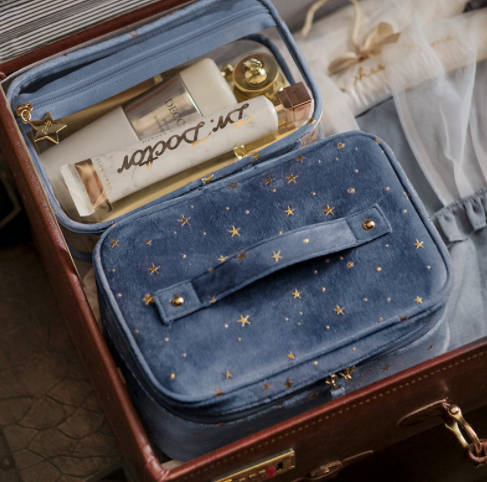 Large-capacity Storage & Velvet Carry-on Bag