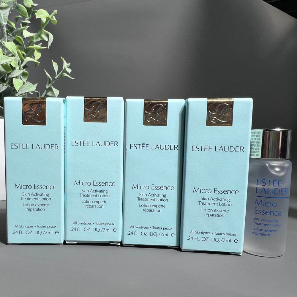 4x Estee Laude Micro Essence Skin Activating Treatment Lotion