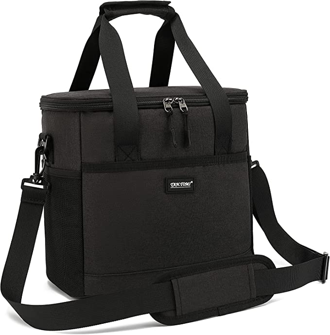 Insulated Lunch Bag with Adjustable Strap Large 15L