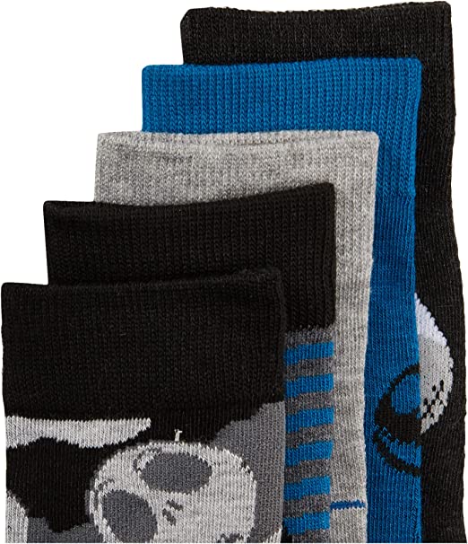 The Nightmare Before Christmas Jack Skellington Blue Crew Socks For Men